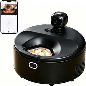 Multi-Pet Recognition Automatic <strong>Wet</strong> <strong>Food</strong> <strong>Cat</strong> <strong>Feeder</strong> with 3MP Camera Dual Cooling Heating App Control Pet <strong>Food</strong> Dispenser - Product Image 1