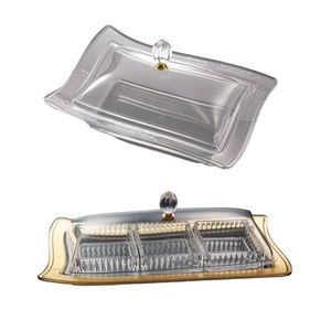 Bandeja de partición transparente acrílica de plástico sin BPA - Product Image 5