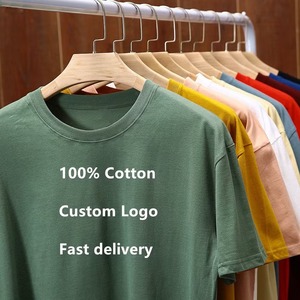 T-shirts délavés à l'acide pour hommes T-shirt ample 100% coton pour hommes T-shirt unisexe surdimensionné avec logo personnalisé - Product Image 6