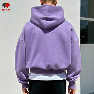 เสื้อฮู้ดดี้ผ้าฟลีซคอตตอน 100% ยี่ห้อ Ryan Pro Gear รุ่น Custom สวมใส่สบาย ระบายอากาศได้ดี สำหรับผู้ชาย พร้อมโลโก้แบบกำหนดเอง - Product Image 3