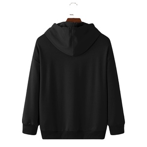 Unisex High Quality 100% Cotton Heavyweight Fleece Hoodie Custom Logo Embroidered Solid Anti-Shrink Eco-Friendly Men's Winter - Product Image 2
