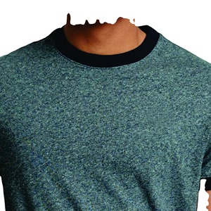 OEM T-shirt personnalisé poids lourd pour hommes en coton vierge de haute qualité surdimensionné pour l'impression - Product Image 2