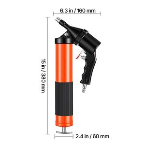 Kit Ingrassatore Professionale ad Alta Pressione 6000 PSI con Impugnatura a Pistola a Ciclo Continuo, Capacità 14 oz (600cc) - Product Image 2