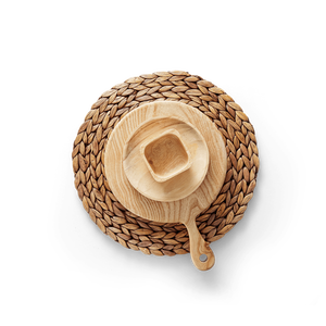 Manteles Individuales tejidos, manteles individuales redondos, manteles individuales de jacinto de agua, precio al por mayor - Product Image 1