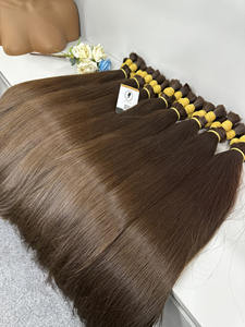 Cabello Humano Virgen Vietnamita Natural Liso Negro Largo Sin Procesar para Decolorar a Granel con Cutículas Alineadas 100g - Product Image 2