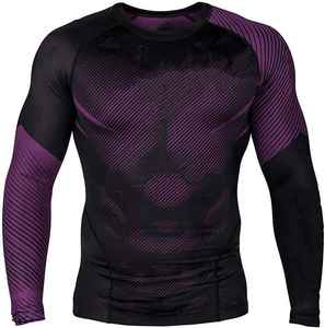 Rashguard de lutte à manches longues personnalisé avec impression par sublimation pour hommes, disponible en plusieurs couleurs, vêtements de sport MMA et rashguards BJJ de haute qualité - Product Image 5