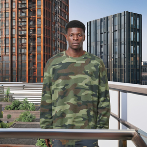 Men's 100% Cotton Formal Silk Screen Printed Embroidered Solid Design Front Logo Short Sleeve T-Shirts - Product Image 1