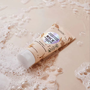 Espuma Limpiadora Facial Humectante e Iluminadora de Arroz SOQU - Product Image 3