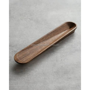 Dual Tone <b>Wooden</b> <b>Pen</b> Tray Minimalist Desk Organizer for Office and Home Workspace | Designed by Unique Craft India - Product Image 5