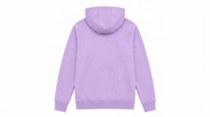 Sudadera con Capucha y Cierre de Cremallera para Hombre, Color Morado, Corte Regular, Estilo Casual para Otoño - Product Image 3