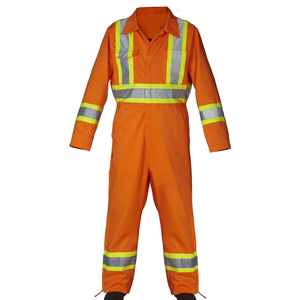 Hi Visibility Top Selling Reflective Coverall Durable <b>Overall</b> Hi Vis Construction Suit for Working Uniform OEM Service - Product Image 1