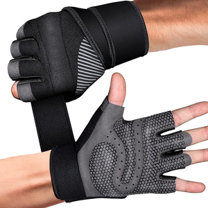 Guantes Deportivos para Gimnasio y Entrenamiento con Pesas, Equipo de Mancuernas con Protección para la Palma, Guantes de Fitness para Entrenamiento de Presión - Product Image 1