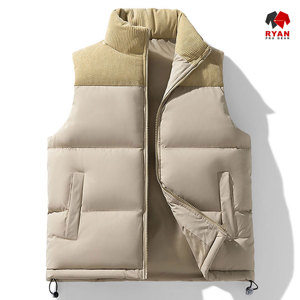 Gilet matelassé respirant et imperméable personnalisé Ryan Pro Gear pour hommes, écologique avec logo personnalisé, conception ODM - Product Image 2