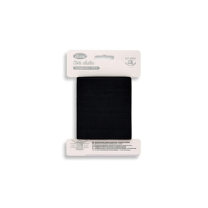 Bande élastique Ilan 100 mm x 1 m noire pour la couture et l'artisanat - Product Image 2