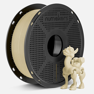 <b>PLA</b>+ Light Beige 1.75mm 1kg 3D Printing Filament ±0.03mm Smooth Cutting Numakers - Product Image 1