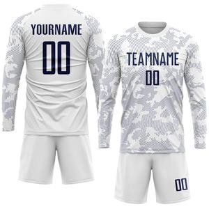 Camisetas de Fútbol Ligeras Sublimadas Personalizadas para Hombre, 100% Poliéster, Transpirables, de Secado Rápido, Uniformes de Fútbol con Logotipo, Ropa de Equipo OEM - Product Image 3