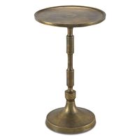 Table d'appoint en métal tendance, conçue selon les dernières tendances intérieures pour la vie urbaine