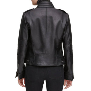 Latest Design 2026 Winter Wear Women High Quality <b>Light</b> <b>Weight</b> Women Best Sale Leather <b>Jacket</b> - Product Image 2