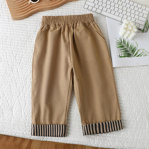 Nouvelle Arrivée OEM 2026 – Pantalon Décontracté en Coton Style Britannique pour l'Extérieur, Coupe Sept-Quarts, Personnalisable - Product Image 4