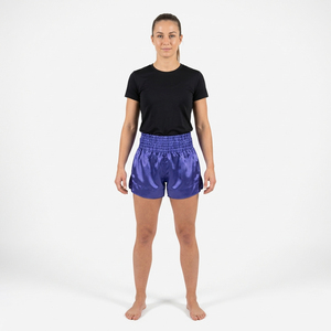Shorts de Muay Thai à taille élastique, ajustement universel, pour l'entraînement de boxe et les combats - Product Image 1