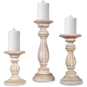 Portavelas de madera de mango, OEM, personalizados, al por mayor |   Aqdus Saleem India - Product Image 2