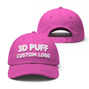 Casquettes personnalisées avec design 3D, casquettes snapback de haute qualité, matière respirante, séchage rapide, streetwear sportif, impression en relief sur le baseball - Product Image 6