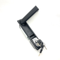 LM-818-1S-KD-K72-3 clé de support de serveur antivol haute poignée pivotante différente soulever et tourner le verrouillage par clé loquet de verrouillage à came scellé