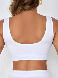 Soutien-gorge de sport à maintien élevé pour femmes, respirant, pour fitness, gym, course, yoga, entraînement, vêtements de sport avec personnalisation de marque – Vente en gros - Product Image 3