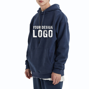 Mens Premium Pullover Hoodie <b>Thick</b> <b>Fleece</b> Lined Fabric Relaxed Fit Casual Fashion Sweatshirt for Winter Comfort - Product Image 3