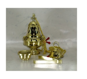 เตาเผาเครื่องหอมทองเหลือง ทนทาน สวยงาม ใช้ในโบสถ์และบ้าน พร้อมคุณสมบัติพิเศษ ขายส่ง กลิ่นมัสค์ กลิ่นหอมจากเมล็ดมัสค์ ที่วางเครื่องหอมสำหรับพิธีกรรมทางศาสนา - Product Image 3