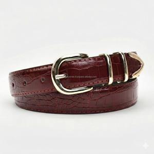 Genuine Leather <b>Belt</b> OEM Wholesale Custom Pin Buckle Cowhide Men Business Dress <b>Belt</b> Private Label Manufacturer Low MOQ Factory - Product Image 1