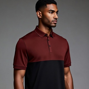 Polo de performance pour homme, tissu extensible doux et respirant, vêtements décontractés d'été pour le sport, les voyages et les activités quotidiennes - Product Image 5