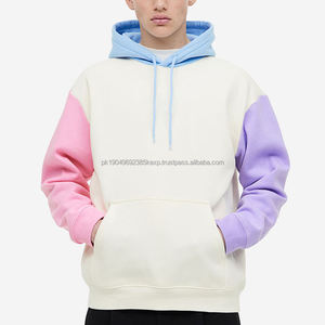 OEM de alta calidad Puff impresión de pantalla parche bordado trabajo capucha canguro bolsillo algodón de gran tamaño Streetwear sudaderas con capucha - Product Image 1