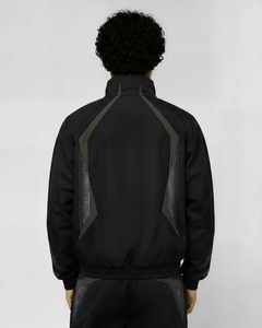 Streetwear Two Pieces <b>Running</b> Track Suit Crinkle Nylon Polyester Windbreaker <b>Jackets</b> and Jogger Pants Lightweight Tracksuit Sets - Product Image 2