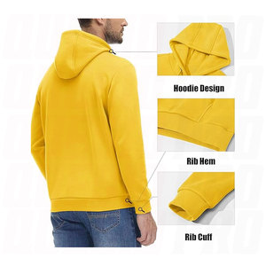 Sudadera con capucha para entrenamiento para hombre, ligera, con forro polar, con bolsillos delanteros, para hombre, impresión DTG DTF - Product Image 3