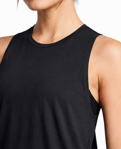 Women's Sleeveless Athletic Tank <b>Top</b> Quick Dry Gym Yoga Running Workout Vest Custom Logo OEM ODM Wholesale - Product Image 4