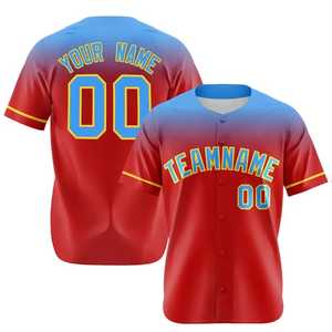 Camiseta de Béisbol con Rayas, Diseño Personalizado, Sublimación Completa, Marca Privada, Ropa Deportiva Ligera - Product Image 5