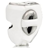 Protège-têtes de boxe - Casques de kickboxing - Protections intégrales du menton - Protège-têtes sur mesure en PU respirant unisexe