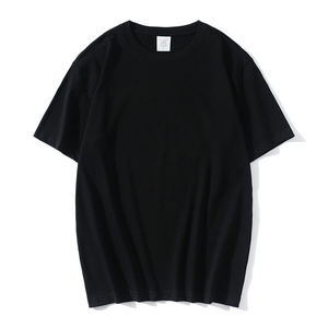 T-shirt personnalisé unisexe en flanelle, velours côtelé, mousseline, coton épais, coupe classique, 180-280 GSM, avec impression de logo, votre propre marque - Product Image 6