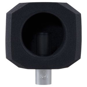 Sfera di isolamento per microfono in schiuma acustica densa, protezione antivento a due strati, filtro antipop, compatibile con microfoni da 1,57 pollici, accessorio - Product Image 1