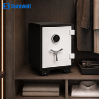 Caja Fuerte Digital Inteligente Safewell para Oficina, Protección Contra Incendios y Robos, Caja de Seguridad para Documentos Importantes de Negocios