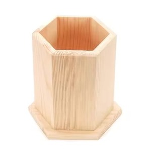 Table Top Storage <b>Box</b> Creative Wooden Desktop Organizer Wood Holder Student <b>Pen</b> Storage Holder Cheap Price - Product Image 5