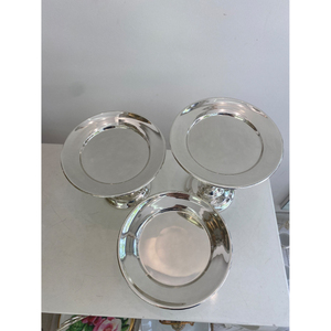 Base de Metal Compatible con Soporte para Pastel, Diseño de Base Metálica con Acabado de Latón, Hecho de Aluminio, Ideal para Hogar, Oficina y Fiestas - Product Image 4