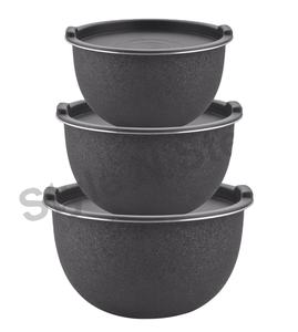 Tazones de sopa tazones dobles con tapas Diseño elegante Sopa Arroz Desechable Silicona Vacaciones - Product Image 1