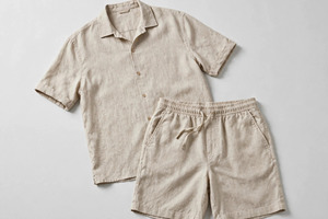 2026 Wholesale Summer Men's Casual Shorts <b>Set</b> Plain Color Solid 100% Cotton Jersey Quick Dry Knitted Customized Logo <b>Twin</b> <b>Set</b> - Product Image 4