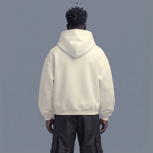 Custom Logo Printed Thick Waterproof Anti-Pilling <b>Fleece</b> Winter Eco-Friendly OEM Service <b>Hoodie</b> Men's Knitted Plus Size <b>Lined</b> - Product Image 6