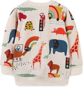 Sudaderas de Moda para Niños, Cuello Redondo, Algodón, Estilo Informal, para Invierno, Venta al Por Mayor de Fábrica, Sudaderas Casuales para Niños, Felpa Suave - Product Image 2