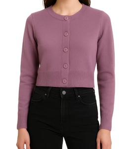 Pulls tricotés personnalisés de haute qualité 2026, anti-plis, 100 % coton, vente en gros, col rond, manches longues, chauds, unisexes - Product Image 1