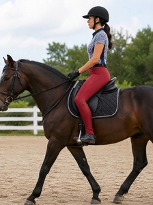 Leggings de Equitación Elásticos para Mujer, Cintura Alta, Transpirables, Cómodos y Flexibles, Ropa Deportiva para Entrenamiento - Product Image 5