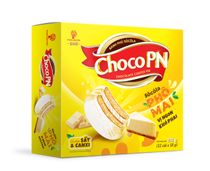 Chocolate Recubierto con Delicioso Relleno de Malvavisco Marrón y Crema de Queso con Sabor a Huevo, Textura Suave y Dulce, Bolsa a Granel CHOCO PN - Product Image 2
